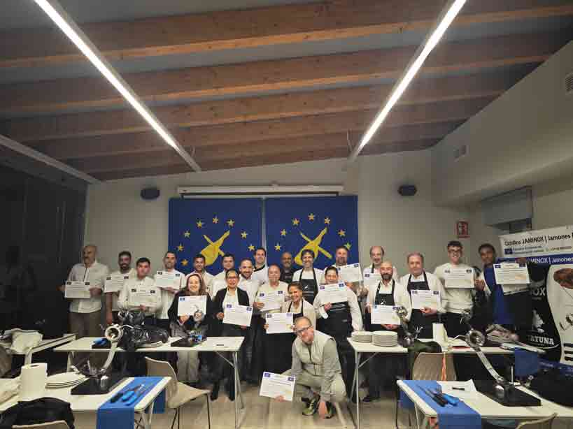 diplomas cortador de jamon escuela europea
