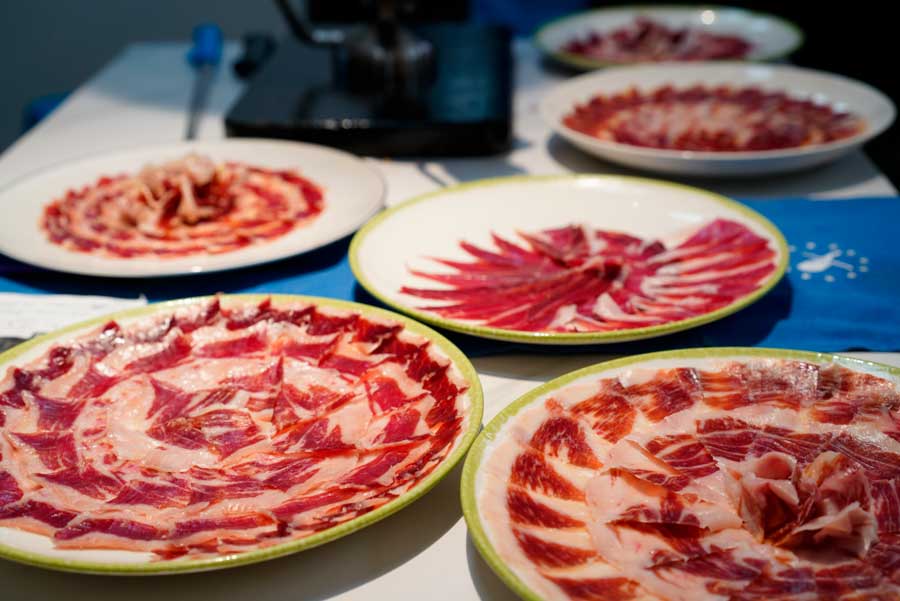 cortadora de jamón en Shanghái, China