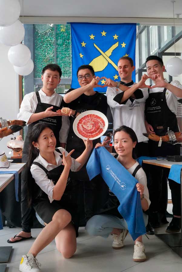 Curso Cortador de Jamón en Shanghái, China