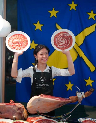 Curso Cortador de Jamón en Shanghái, China