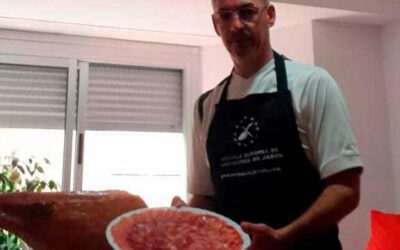 Julio Pla Martínez, Cortador de Jamón en Noruega