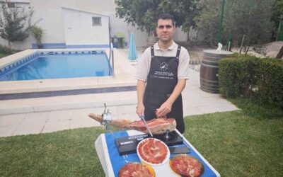 Sergio Rodríguez Cortador de Jamón en Motril