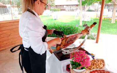 Beatriz Betancor Nuez, Cortadora de Jamón en Las Palmas