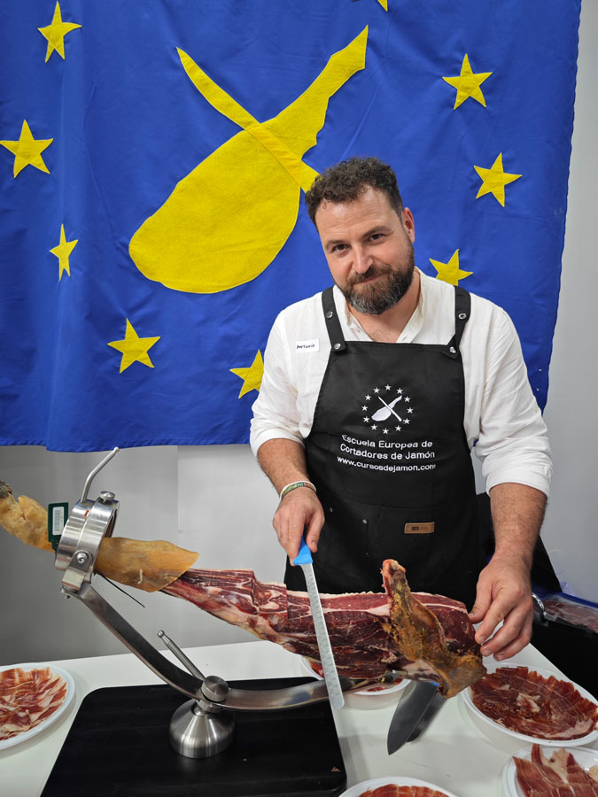 cortador de jamón en Córdoba