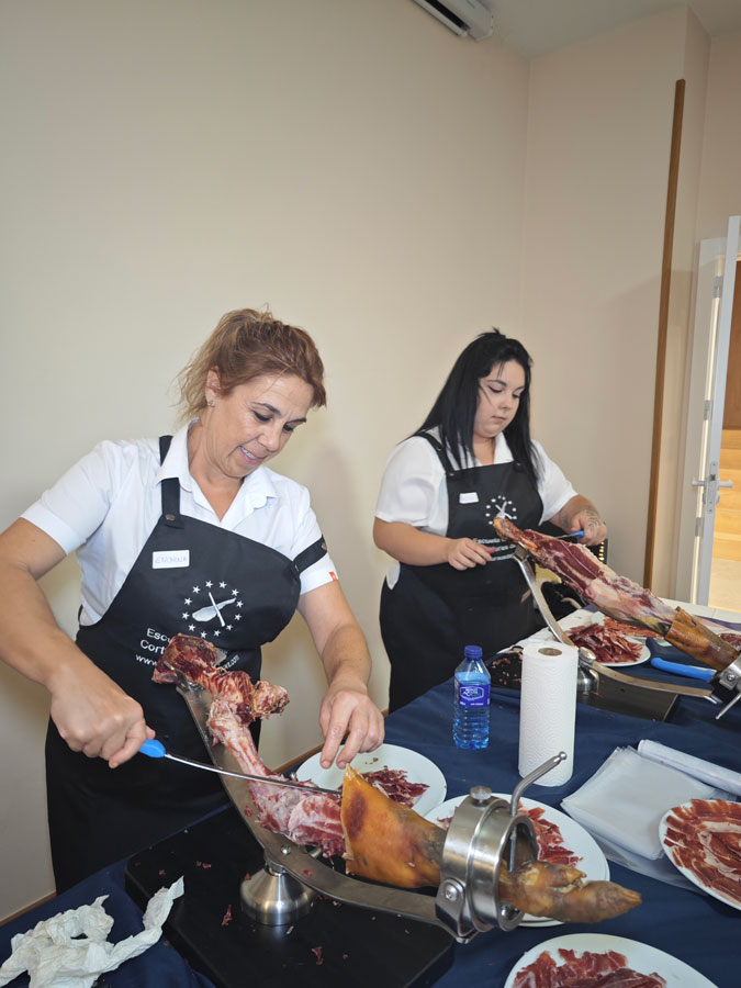 curso de cortador de jamón en Murcia