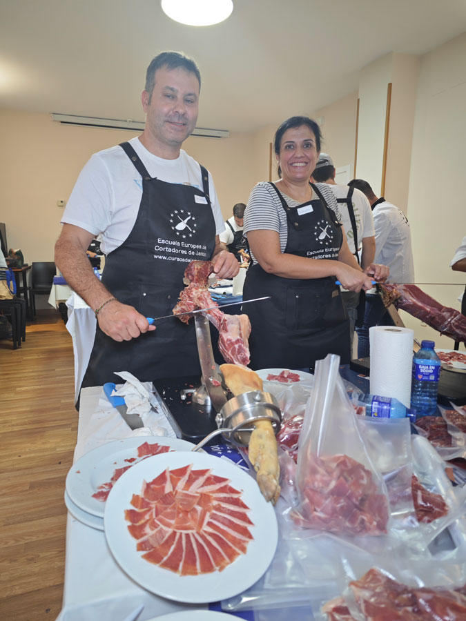 curso de cortador de jamón en Murcia