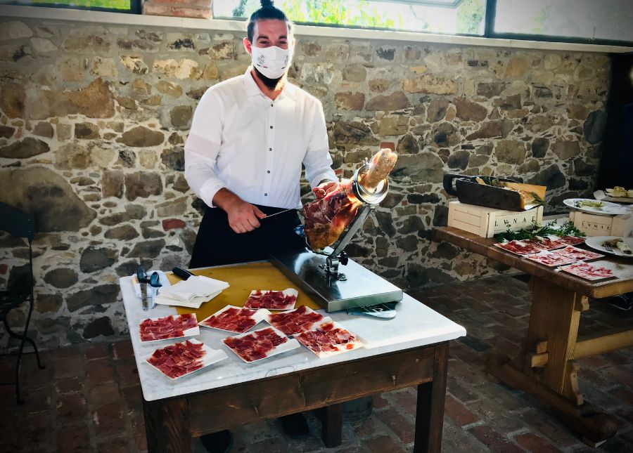 ANDREA FEDERICI. CORTADOR PROFESIONAL DE JAMÓN EN ITALIA 4 Andrea Federici, Cortador de Jamón en Italia