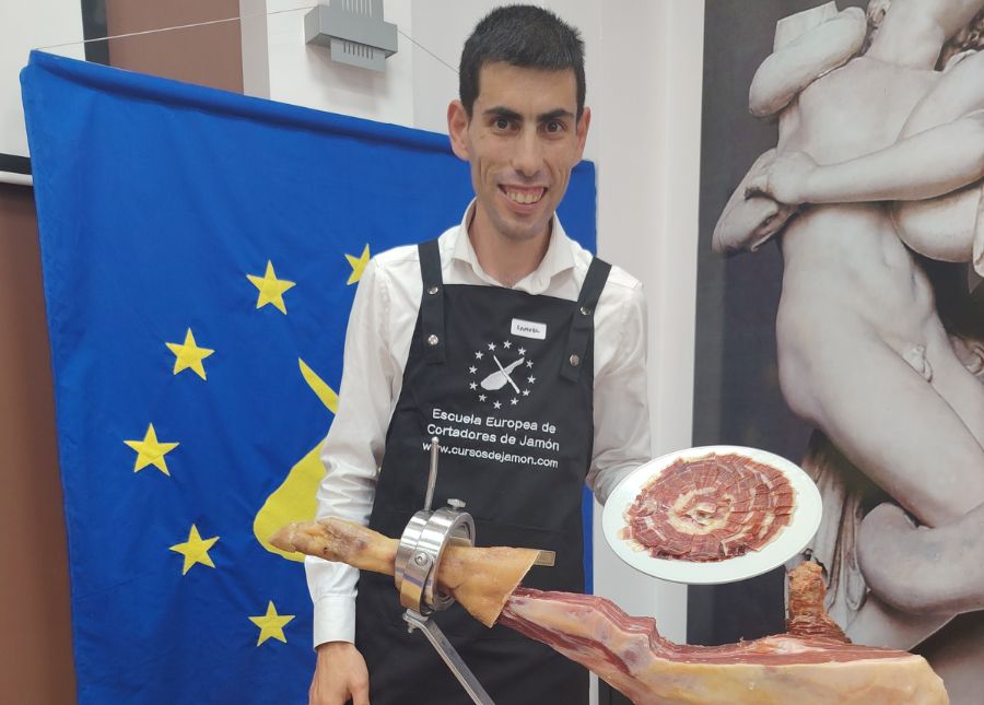 Diego Mancebo, Cortador de Jamón Albacete 1 Samuel González Sampedro, Cortador de Jamón en Málaga, Canillas de Aceituno y Río Bermuza