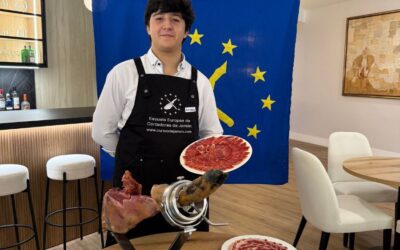 Andrés Jiménez Pérez, Cortador de Jamón en Córdoba