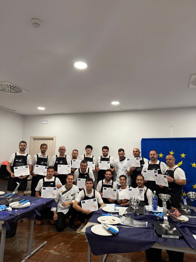 Curso Cortador de Jamón en Cordoba - Junio25 (7) Curso cortador de Jamón en Córdoba