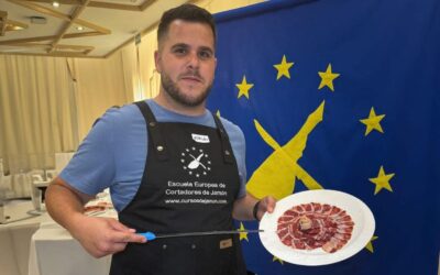 Adrián Giráldez Pozo, Cortador de Jamón en Casariche (Sevilla)