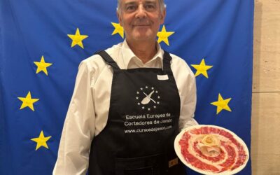 Andrés Ortiz Fortes, Cortador de Jamón en Málaga