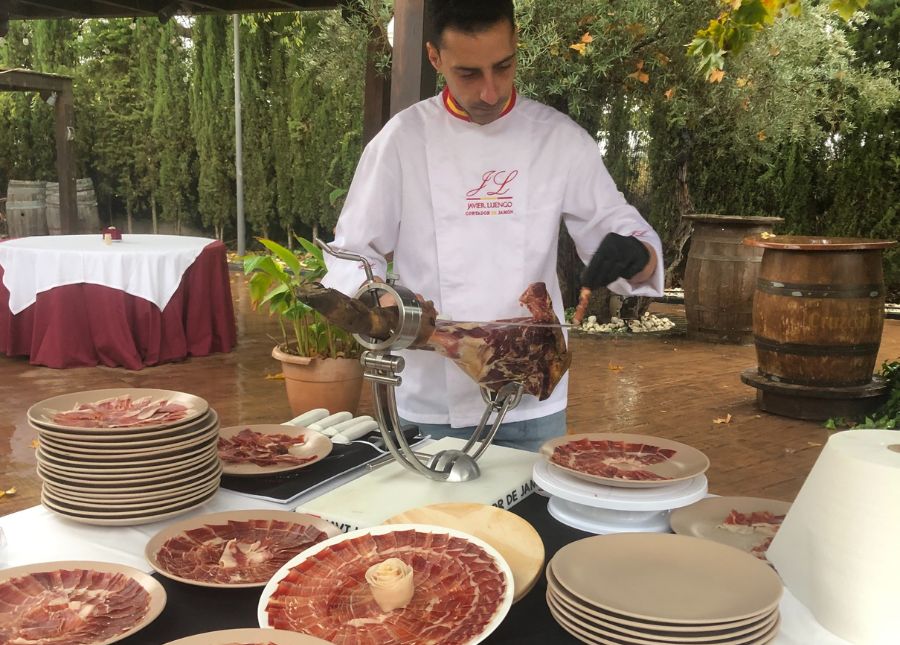 Javier Luengo Hera, Cortador de Jamón en Aranjuez, Madrid
